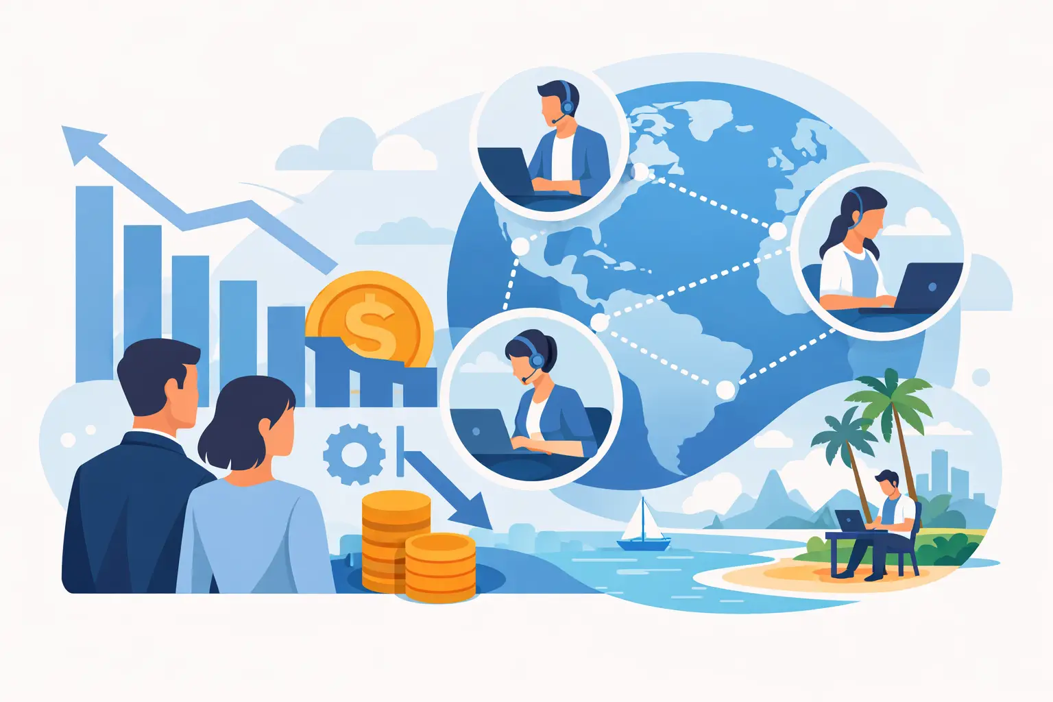 How Offshore Teams Reduce Overheads