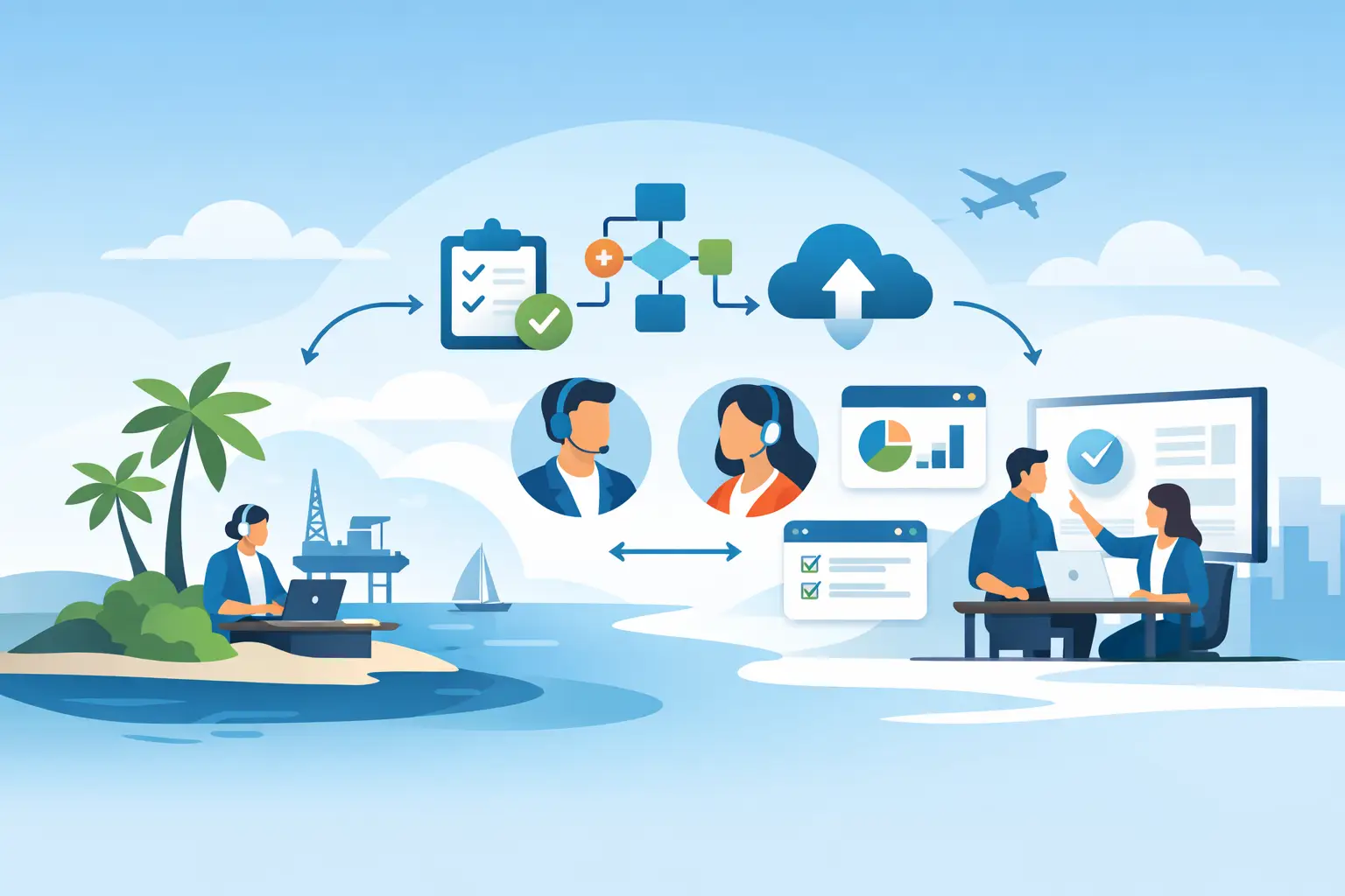 How to Build Offshore Workflows That Scale